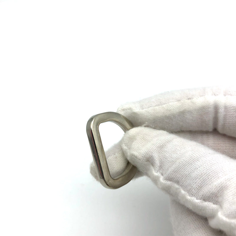 Factory Manufacturer Design Zinc Alloy Silver Color 19 MM Bag D Ring Metal Buckles For Handbag Accessories