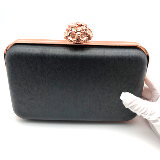 Rose gold handbag box clutch frame for ladies purse H-058